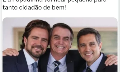 Justiça determina retratação de deputado petista por montagem com Bolsonaro e dono do Banco Master