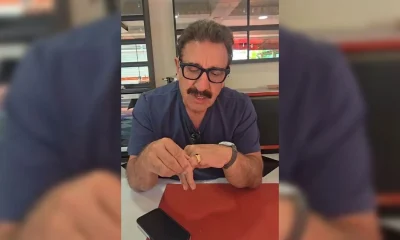 Ratinho reencontra anel valioso dado por Silvio Santos em 1998 e revela motivo especial para usá-lo novamente