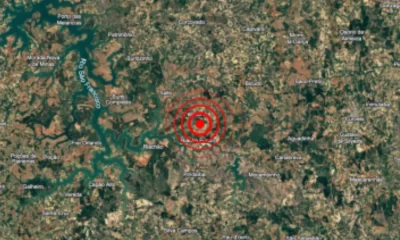 Minas Gerais registra dois tremores de terra em Felixlândia; abalos não foram sentidos pela população