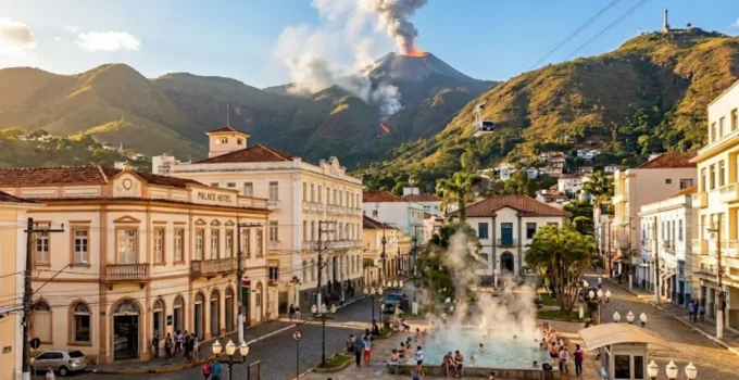 Poços de Caldas: A Joia Mineira em um Vulcão Adormecido Reconhecida na Europa por Suas Águas Termais Curativas