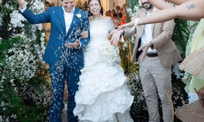 João Campos e Tabata Amaral se casam em Pernambuco com presença de Alckmin e Moraes