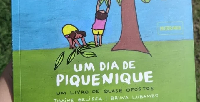 Belo Horizonte recebe lançamento de "Um Dia de Piquenique" com evento especial na Livraria Aluá