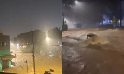 Chuva no Barreiro e Centro-Sul de BH: Quase 40% do esperado para fevereiro em 2 horas causa transtornos