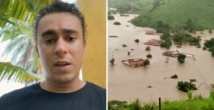 Nikolas Ferreira lança vaquinha para vítimas das chuvas em MG e critica governo federal