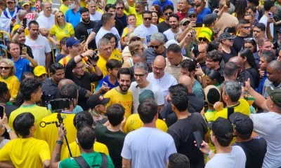Direita Realiza Ato Contra Lula e STF na Praça da Liberdade com Nikolas Ferreira e Governador Zema