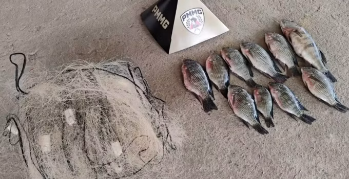 Piracema em Furnas: Três homens presos com petrechos proibidos no último dia do defeso em MG