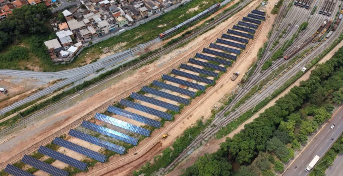 Metrô BH se prepara para inaugurar a maior usina solar de Belo Horizonte e superar o Mineirão