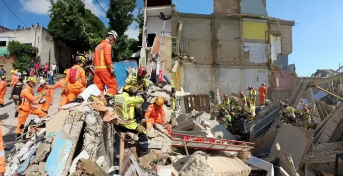 Tragédia em BH: Desabamento de prédio no Jardim Vitória deixa seis mortos em lar de idosos; Polícia abre inquérito