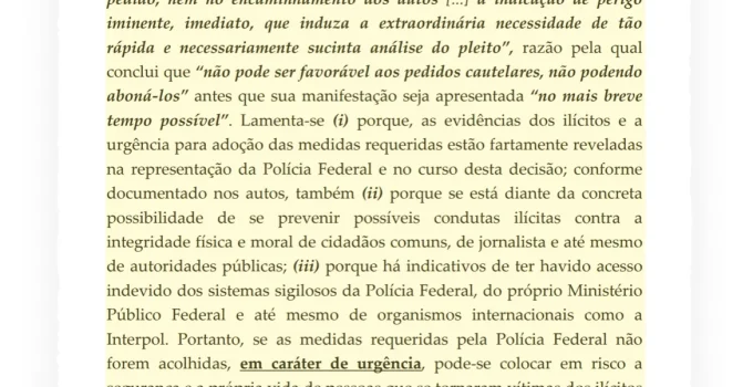 PGR defende "boa técnica" e rebate críticas de Mendonça sobre prisão no caso Banco Master