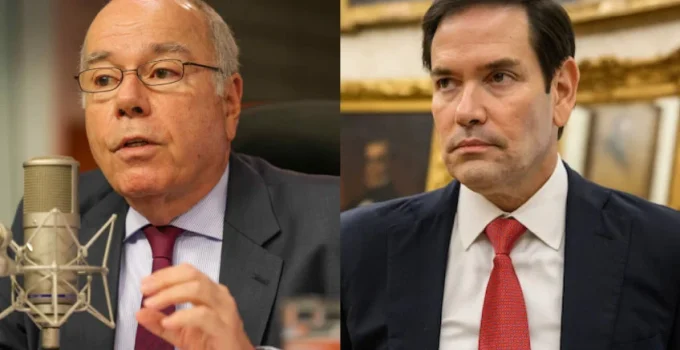 Chanceler brasileiro e Marco Rubio discutem por telefone possível adiamento da visita de Lula a Washington