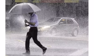 Chuva torrencial atinge regiões de BH com risco de transtornos; Defesa Civil emite alerta