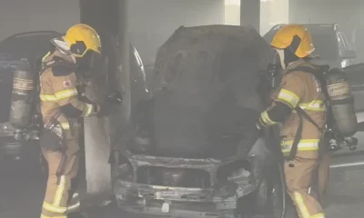 Incêndio de Grandes Proporções Atinge Concessionária de Veículos na Região Nordeste de Belo Horizonte