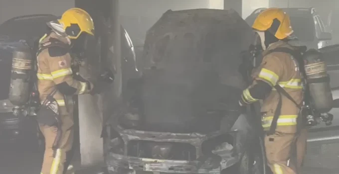 Incêndio de Grandes Proporções Atinge Concessionária de Veículos na Região Nordeste de Belo Horizonte