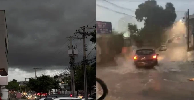 Chuva Extremamente Forte Causa Alagamentos e Interdições em Belo Horizonte; Defesa Civil Alerta População