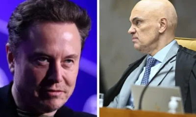 Elon Musk volta a alfinetar Alexandre de Moraes e sugere "prisão a caminho"