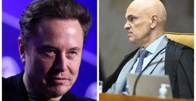 Elon Musk volta a alfinetar Alexandre de Moraes e sugere "prisão a caminho"
