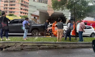 Motorista de 65 anos morre após passar mal e bater carro na Avenida do Contorno, em BH