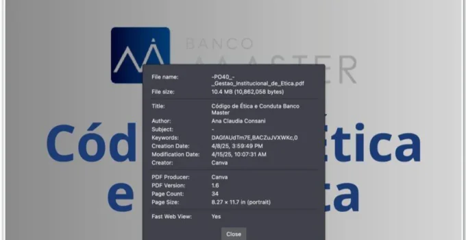 Cunhada de Alexandre de Moraes é autora de Código de Ética do Banco Master, que firmou contrato milionário com escritório de sua esposa