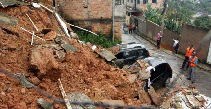 Alerta Máximo: Cinco Regionais de BH em Risco Geológico Elevado Devido às Chuvas Intensas