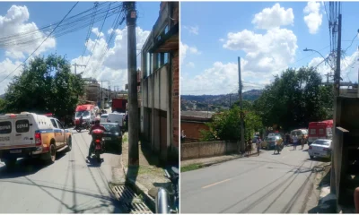 Adolescente de 17 anos morre em grave acidente envolvendo moto, carro e caminhão em Belo Horizonte