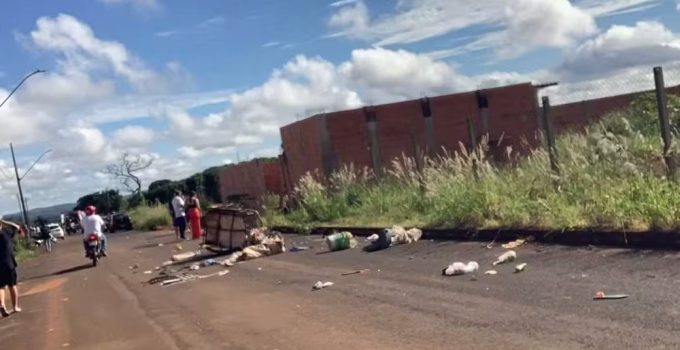 Ciclista de 69 anos morre atropelada com carrinho de reciclagem em Monte Carmelo, Triângulo Mineiro