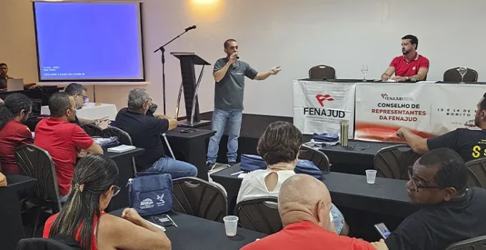 SINJUS-MG Define Pautas Nacionais em Encontro da Fenajud e Reforça Lutas em Defesa dos Servidores do Judiciário Mineiro