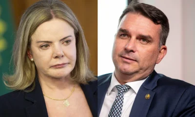 Justiça do DF nega pedido de Gleisi Hoffmann para remover vídeo de Flávio Bolsonaro