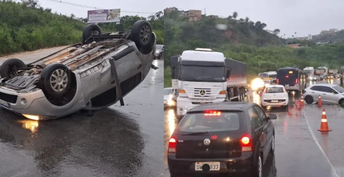 Manhã de Sexta (20/3) em BH: Chuva Causa Acidentes e Congestionamento na BR-381