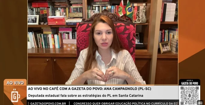 Ana Campagnolo critica 'show de ódio' na direita e defende Michelle Bolsonaro em meio a crises internas do PL