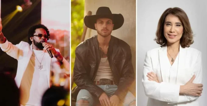 Xande de Pilares, Gustavo Tubarão e Ana Beatriz Barbosa em evento gratuito sobre saúde mental na Praça da Pampulha, BH