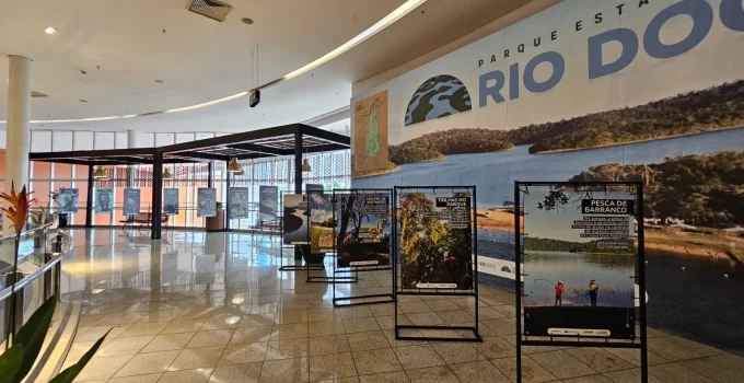 Parque Estadual do Rio Doce: Exposição Gratuita no Shopping Vale do Aço Celebra a Água e a Biodiversidade Local