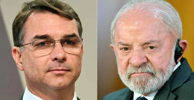 Flávio Bolsonaro ataca Lula em evento conservador nos EUA e o chama de 'antagonista' americano