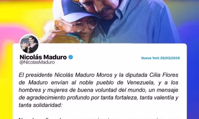 Nicolás Maduro envia primeira mensagem da prisão nos EUA, afirmando estar 'bem' e agradecendo apoio