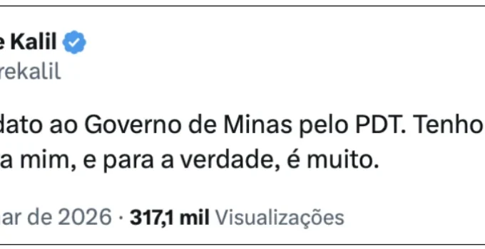 Kalil Irritado com PT e