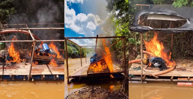Operação em Rio das Velhas Desmantela Garimpo Ilegal que Poluía Curso D'água na Grande BH