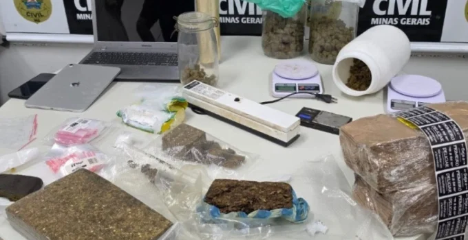 Polícia Civil prende suspeito de vender drogas em academias de luxo na Região Oeste de BH