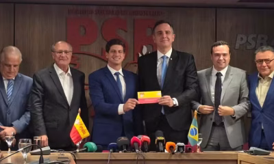 Rodrigo Pacheco se filia ao PSB e acena para candidatura ao governo de Minas Gerais em alinhamento com Lula