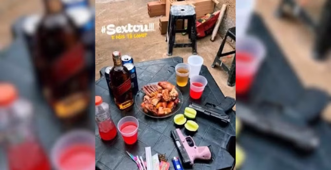 Família presa em Patos de Minas: Pai, mãe e filho detidos por tráfico após adolescente exibir armas em redes sociais