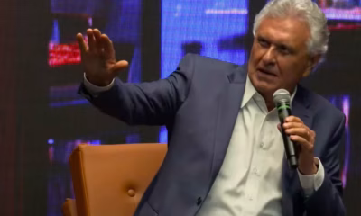 Caiado promete 'jogar pesado contra bandido' e anistia ampla como presidente