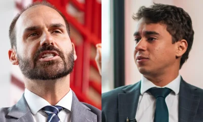 Nikolas Ferreira e Eduardo Bolsonaro trocam farpas públicas nas redes sociais