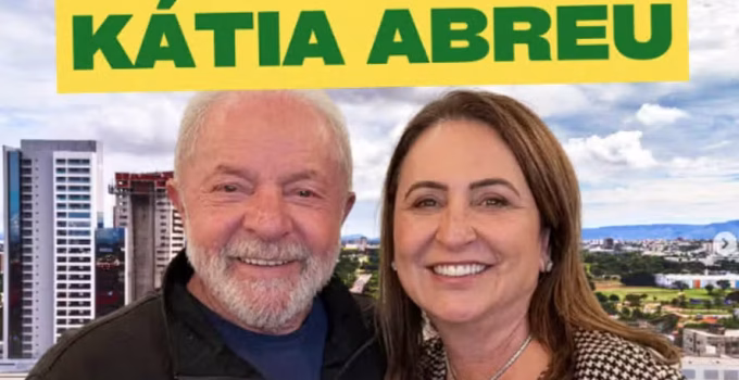 Ala do PT no Tocantins critica filiação de Kátia Abreu e pede anulação à cúpula nacional