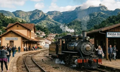Passa Quatro (MG): O 4º pico mais alto do Brasil e um trem centenário que desbrava a Serra da Mantiqueira