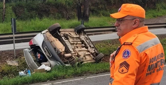 Trânsito em Minas: Feriado de Páscoa termina com capotamentos e colisões em rodovias federais