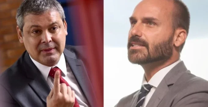 Lindbergh Farias pede extradição de Eduardo Bolsonaro e inclusão na Interpol ao STF