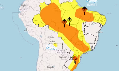 Alerta de Ciclone Extratropical em MG: Chuvas Fortes e Ventos de até 80 km/h Previstos para Quarta e Quinta-feira